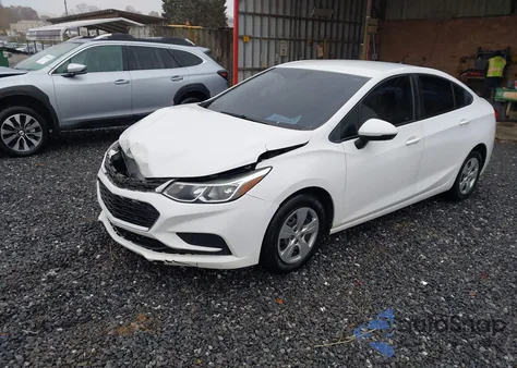 2016 Chevrolet Cruze Ls Auto из США, поврежденный, VIN 1G1BC5SM7G7287988